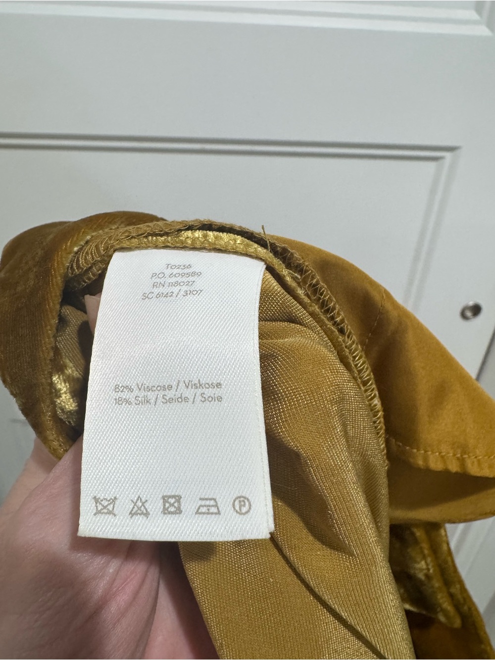 BODEN Lyndhurst Velvet Wide Leg Crop Pants-Trumpet - Picture 9 of 9